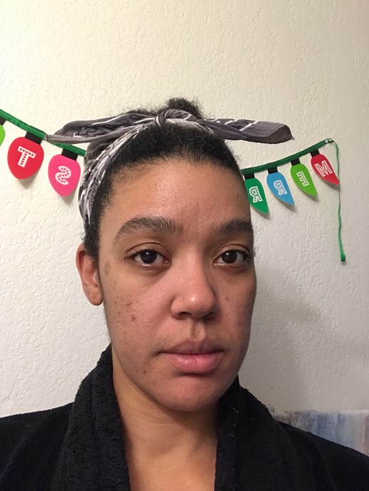 This is me. Two weeks ago. My whole household was captive by the contagion: streph throat. I was dead on my feet.